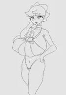 1girl artist:frequencyblue bikini diantha huge_breasts pokemon pokemon_xy // 843x1200 // 147KB