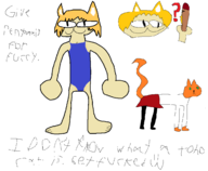 1girl artist:unknown cat joke_delivery neco-arc sukumizu text tsukihime // 1212x1000 // 42KB