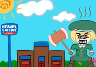 2girls artist:unknown elizabeth_bathory fate_(series) fate_grand_order paul_bunyan // 2000x1405 // 1.4MB