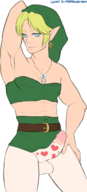 artist:marmalade_mum colored crossdressing erection link pantyhose precum the_legend_of_zelda // 582x1279 // 282KB