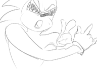 bobobo-bo_bo-bobo bobobo-bo_bo-bobo_(series) monochrome parody sonic_(series) sonic_the_hedgehog tagme // 800x576 // 115KB