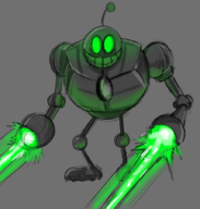 laser mario_&_luigi mecha-fawfuls mecha-fawfuls_z mechawful robot super_mario // 857x900 // 574KB