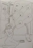 1girl artist:tsuchihara embarrassed grandia lilly nude traditional_medium // 2749x3925 // 1.6MB