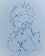 eating fate_(series) fate_grand_order food kaze miyamoto_musashi traditional_medium // 707x864 // 153KB