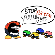 artist:unknown biddybud screaming super_mario text // 1000x1000 // 142KB