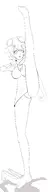 1girl artist:unknown colored musse_egret panties standing_split trails_(series) trails_of_cold_steel upskirt wip // 1000x4000 // 525KB
