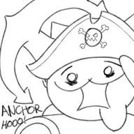 anchor battle_cats pirate pirate_cat text // 600x600 // 67KB