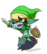 artist:netto colored imp link pig the_legend_of_zelda // 582x673 // 147KB