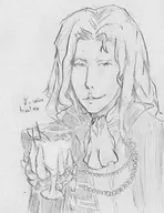 1boy alucard artist:panain0 castlevania text // 2384x3085 // 2.9MB