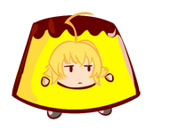 1girl blazblue blonde_hair colored es joke_delivery pudding purin xblaze // 448x343 // 44KB