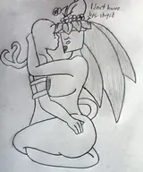 1girl artist:billyfutureboy blaster_master blaster_master_zero kanna monochrome sketch tagme traditional_medium // 1840x2208 // 3.7MB