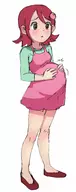 1girl mayl_sakurai mega_man_(series) mega_man_battle_network pregnant // 1117x2813 // 277KB