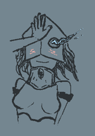 abyssal artist:inkjob blush chi chi-class headpat kantai_collection // 524x744 // 25KB