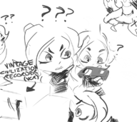 artist:justdavefnd monochrome octoling splatoon // 800x711 // 235KB