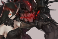 1girl abyssal artist:melonnn battleship_water_oni kantai_collection // 2400x1630 // 3.3MB