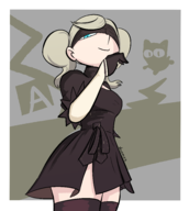 1girl ann_takamaki artist:diko_mics cosplay nier nier_automata persona persona_5 yorha_no._2_type_b // 2600x2900 // 343KB