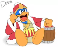 artist:diskette king_dedede kirby_(series) nintendo phone // 808x646 // 217KB