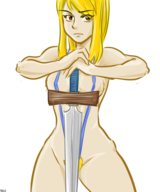 agrias_oaks artist:bishopbb final_fantasy final_fantasy_tactics pubic_hair sling_bikini // 800x960 // 300KB