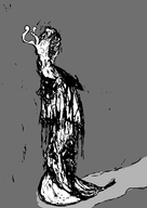 artist:smudge katawa_shoujo misha monster_girl shiina_mikado slime_girl // 1059x1500 // 51KB