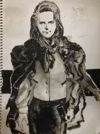 metal_gear_solid metal_gear_solid_3 mgs3 monochrome para-medic // 605x811 // 177KB