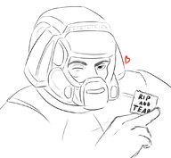 condom doom_(series) doomguy heart space_marine text wink // 1078x996 // 240KB