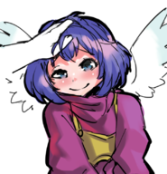 1girl artist:borvar colored eiko_carol final_fantasy final_fantasy_ix headpat looking_at_viewer smile // 788x816 // 465KB