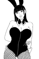 1girl artist:berlubbits bunny_suit leotard not_vidya // 1233x1843 // 385KB