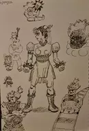 1boy 1girl akuma artist:malacard chibi chun-li roller_coaster street_fighter // 1314x1934 // 743KB