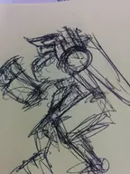 gunvald ink_drawing sketch summon_night swordcraft_story_2 traditional_medium // 2448x3264 // 1.8MB