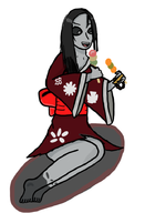 colored food hisako killer_instinct kimono // 625x914 // 177KB