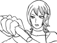 aqua initial_d kingdom_hearts lineart parody // 598x444 // 98KB