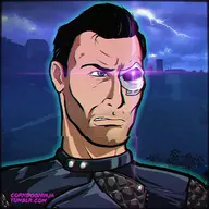 1boy artist:corndogninja colored cyborg far_cry reaction_image rex_power_colt // 1280x1280 // 1.3MB