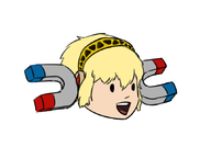 aigis artist:pureo2 colored fusion magnemite persona_(series) persona_3 pokemon shin_megami_tensei tagme // 860x645 // 99KB