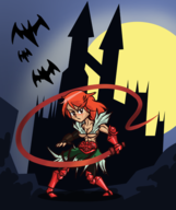 artist:anaugi castlevania colored genderbend rule_63 simon_belmont // 500x597 // 174KB