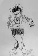 artist:boneax drink hoodie makoto street_fighter // 717x1058 // 131KB