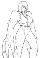 abs artist:methados cleavage genderbend huge_breasts monster_girl monstergirl resident_evil rule_63 tyrant // 1072x1476 // 235KB