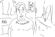 1boy anon artist:speakyfag desk door joke mspaint not_vidya poster room short_hair text v_anon // 431x289 // 10KB