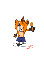 animal_crossing colored crash_bandicoot crash_bandicoot_(series) fats parody // 450x600 // 10KB