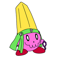 colored cosplay daisoujou kirby kirby_(series) shin_megami_tensei // 400x400 // 38KB