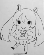 artist:aipiepo cheerlead hatsune_miku ink_drawing pom-poms traditional_medium vocaloid // 1269x1574 // 508KB