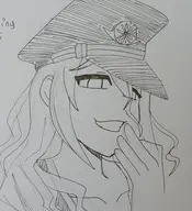 1girl ai_the_somnium_files artist:tsuchihara reaction_image smug tama traditional_medium // 2804x3081 // 1.1MB