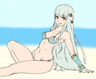 bikini colored fire_emblem long_hair ninian // 1329x1100 // 1.4MB