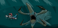1boy artist:unknown leviathan mario monster subnautica super_mario swimming // 1130x551 // 62KB