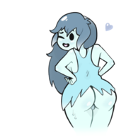 artist:dredd artist:katz ass bottomless huge_ass spooky spooky's_house_of_jumpscares wide_hips // 481x520 // 89KB