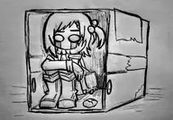 1girl artist:unknown crying homeless recette_lemongrass recettear // 1343x938 // 297KB