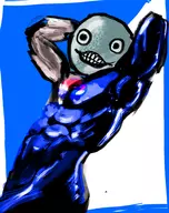 abs emil fusion nier pepsiman pose // 1440x1817 // 358KB
