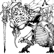 1boy artist:pr_quote beelzebub monochrome shin_megami_tensei // 2000x2000 // 635KB