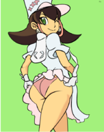 ass color colored cosplay dat_ass kill_la_kill lilium lineart mega_man_(series) mega_man_legends nonon_jakuzure tron_bonne wink // 714x899 // 178KB