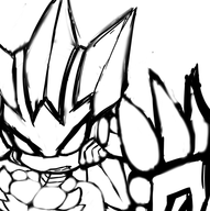 gregar lineart mega_man_(series) mega_man_battle_network monochrome monster_girl wip // 563x565 // 179KB