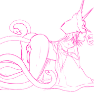 anal artist:robo_whiskers ass bent_over bottomless dark_souls dark_sun_gwyndolin erection foreskin gwyndolin penis snake // 1039x1050 // 263KB